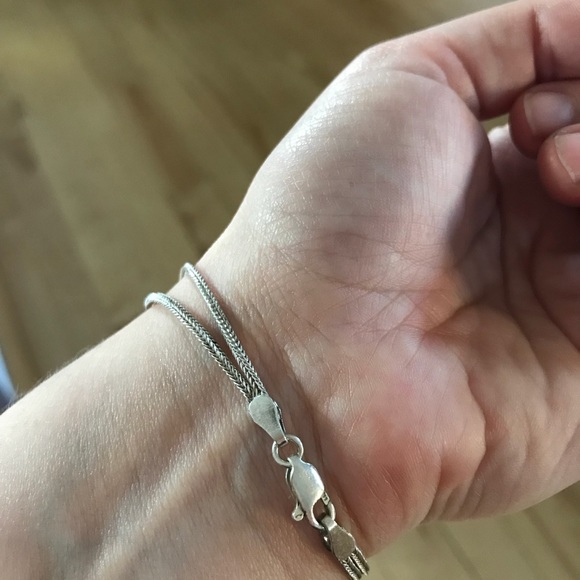 Jewelry Real Silver Bracelet Poshmark